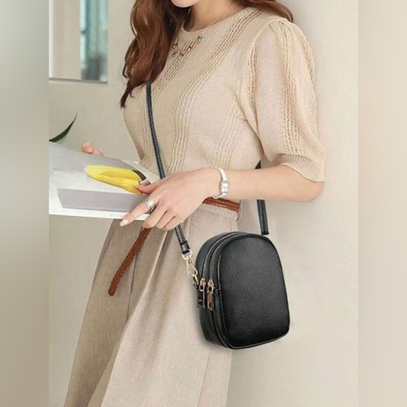 Handbags - New Elegant Black Crossbody Bag, Phone Bag, Wallet